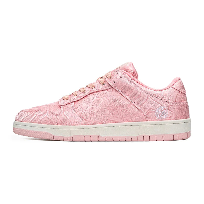 Nihonga inspired Silk Sneakers - Pink